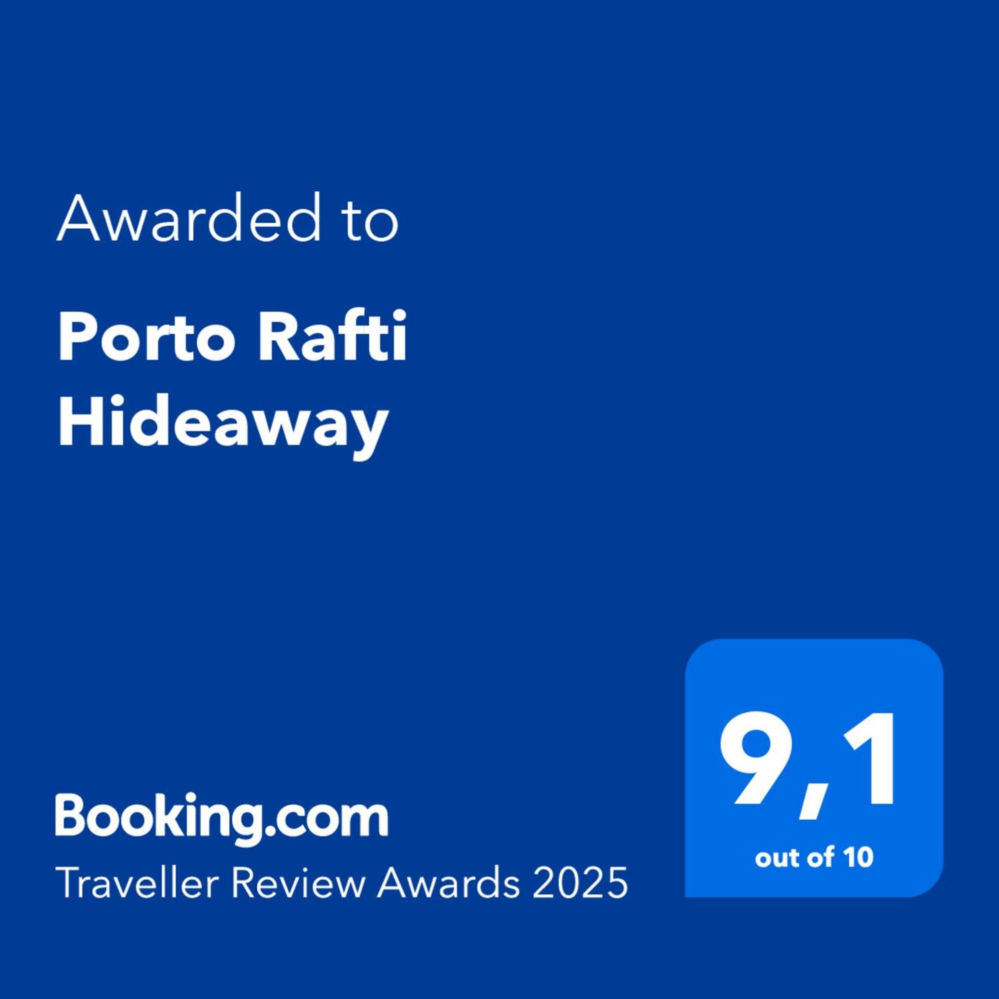 Porto Rafti Hideaway Lejlighed Eksteriør billede